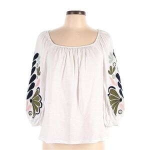 Boden Embroidered Top Size 12